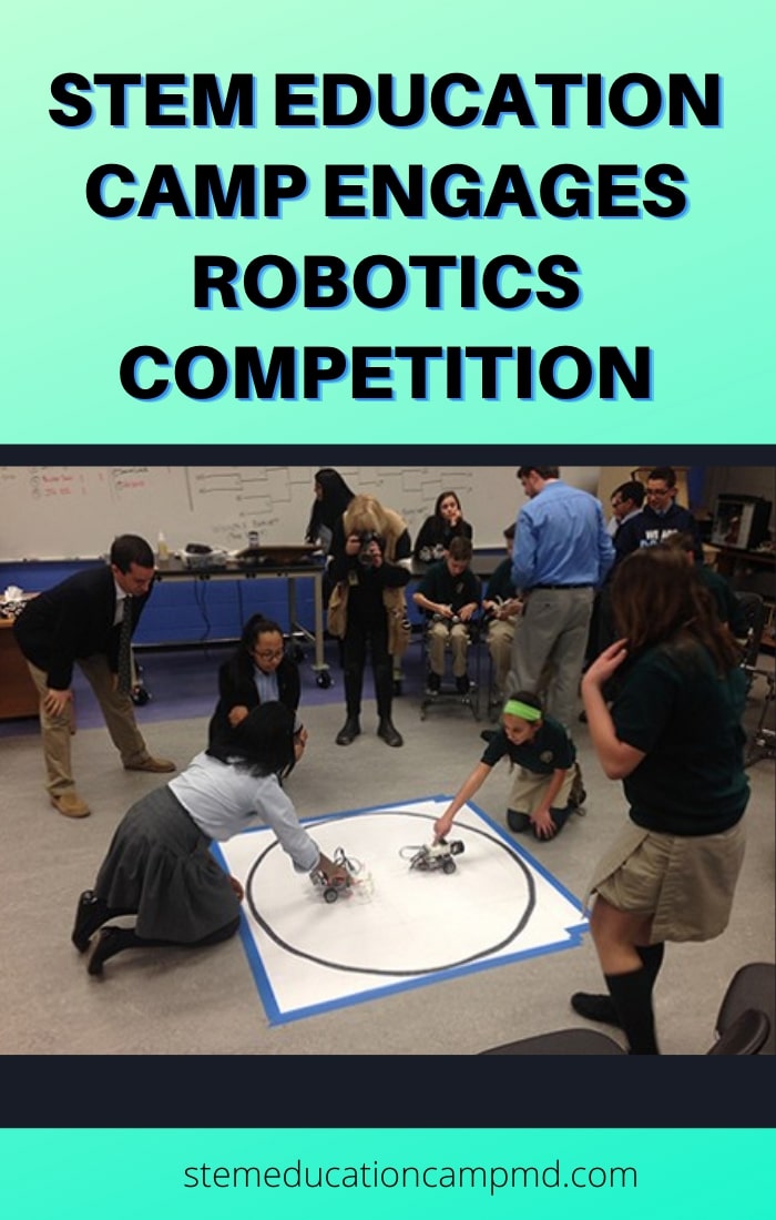 Sumo Robot Competition At Trevon Branch STEM Education School